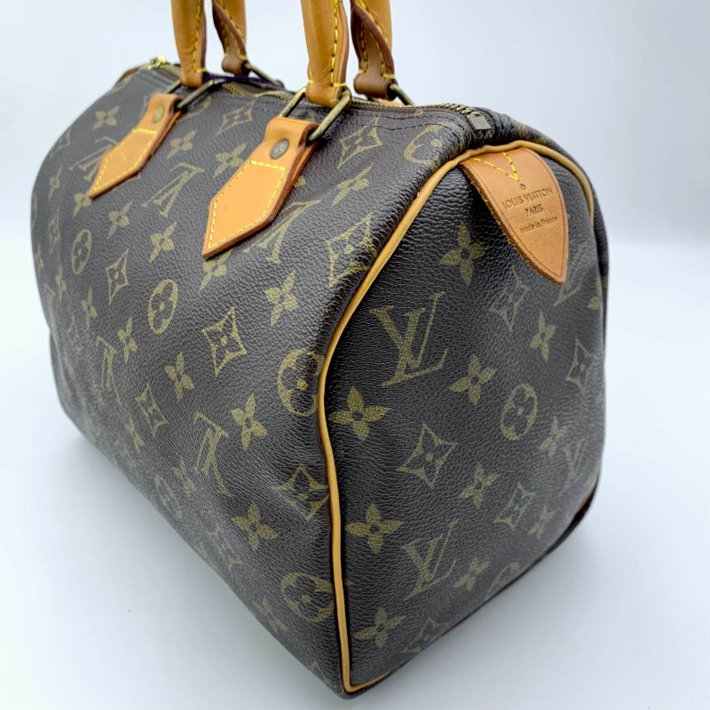Louis Vuitton 經典老花speedy25，LV，路易威登，波士頓包，旅行包，二手真品，正品，現貨，免運-5