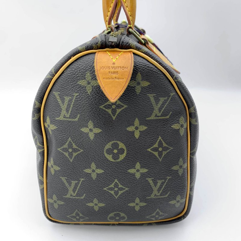 Louis Vuitton 經典老花speedy25，LV，路易威登，波士頓包，旅行包，二手真品，正品，現貨，免運-6