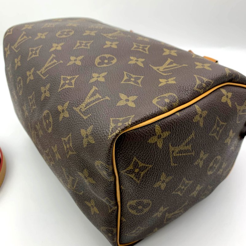 Louis Vuitton 經典老花speedy25，LV，路易威登，波士頓包，旅行包，二手真品，正品，現貨，免運-21