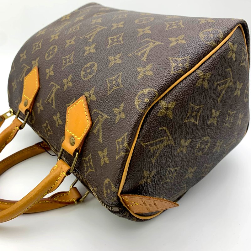 Louis Vuitton 經典老花speedy25，LV，路易威登，波士頓包，旅行包，二手真品，正品，現貨，免運-23