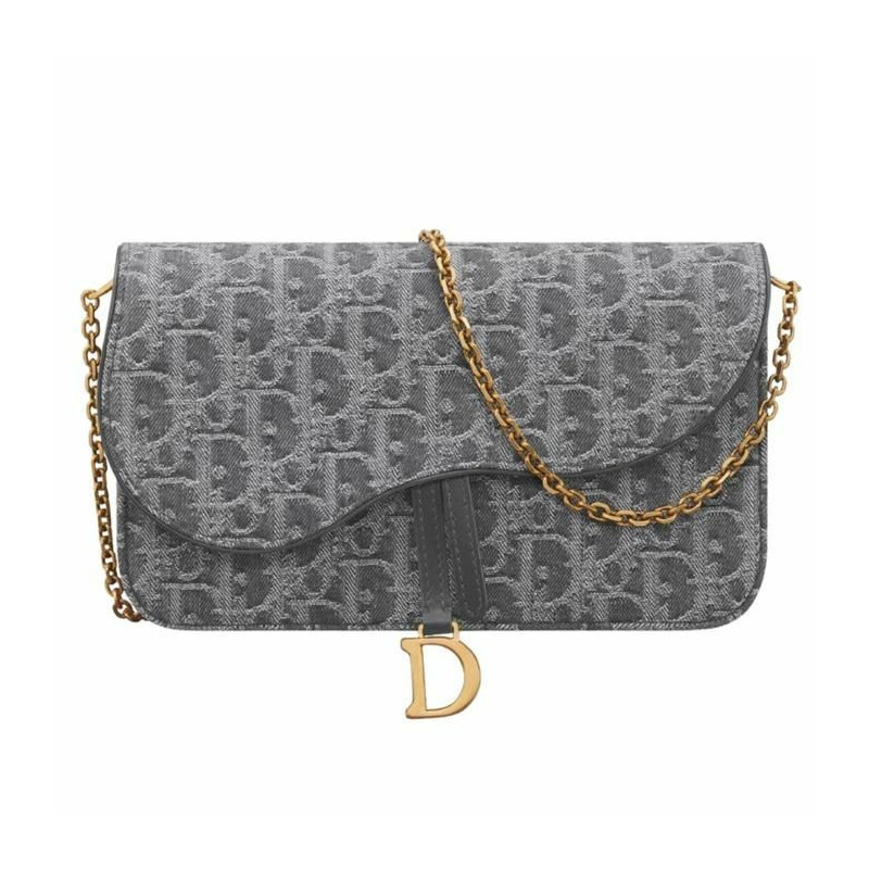 DIOR 馬鞍中型鏈條包 S5907CDDK_M932-0