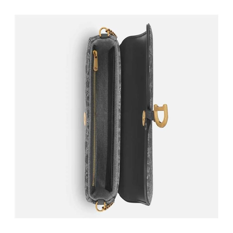 DIOR 馬鞍中型鏈條包 S5907CDDK_M932-10