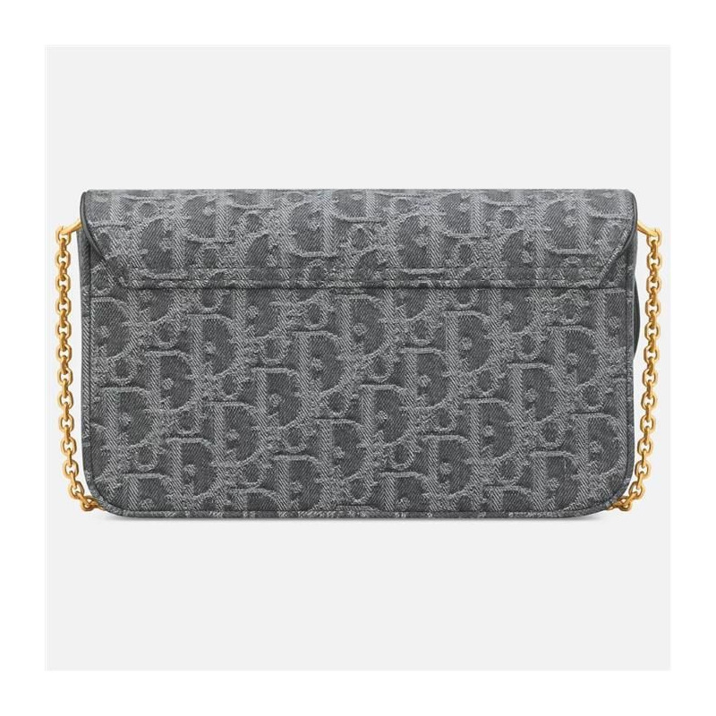 DIOR 馬鞍中型鏈條包 S5907CDDK_M932-12