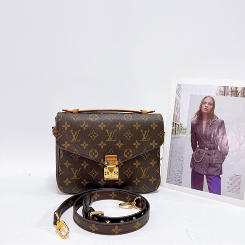 【90%新】LV POCHETTE MÉTIS系列老花郵差包