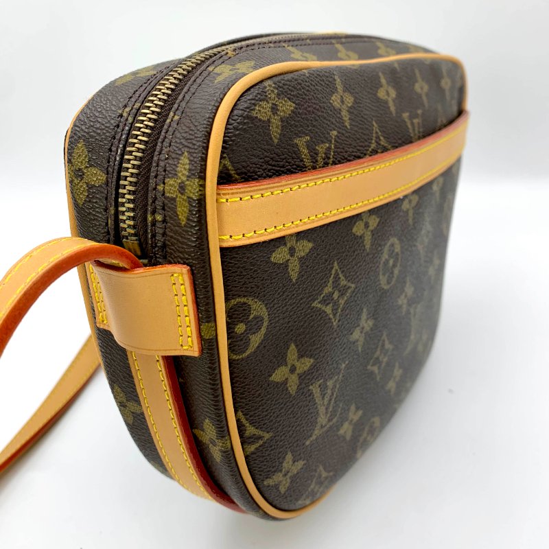 Louis Vuitton 老花蘋果馬鞍包，路易威登，LV，隨身包，相機包，記者包，二手真品，正品，現貨，免運-3