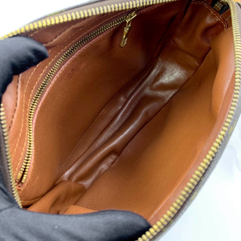 Louis Vuitton 老花蘋果馬鞍包，路易威登，LV，隨身包，相機包，記者包，二手真品，正品，現貨，免運-12