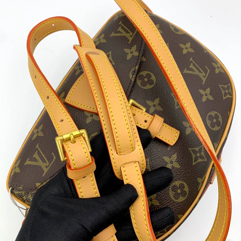 Louis Vuitton 老花蘋果馬鞍包，路易威登，LV，隨身包，相機包，記者包，二手真品，正品，現貨，免運-29