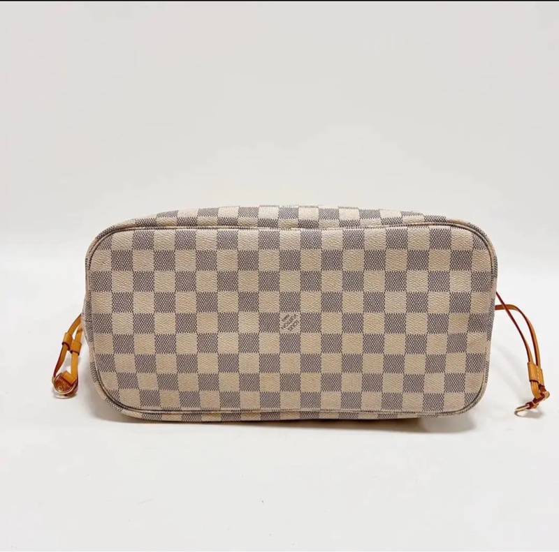 【95%新✨全網最便宜】LV Neverfull 白棋盤格中號-4