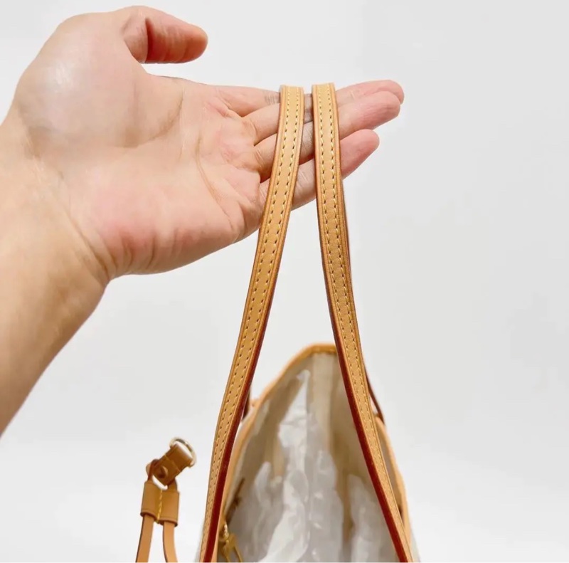 【95%新✨全網最便宜】LV Neverfull 白棋盤格中號-7