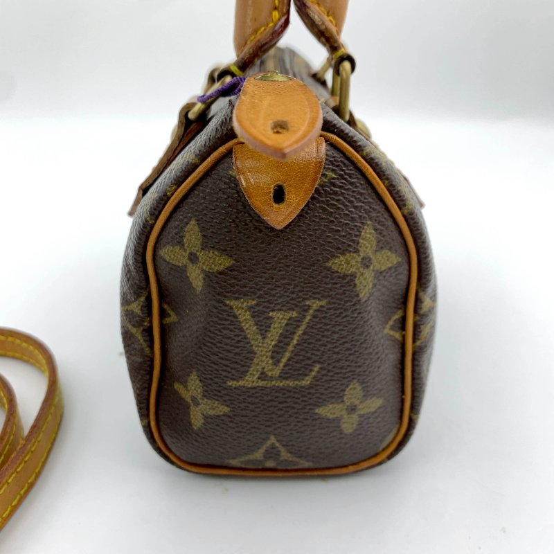 Louis Vuitton 經典老花 迷你speedy Nano，LV，路易威登，mini，二手真品，正品，現貨，免運-2