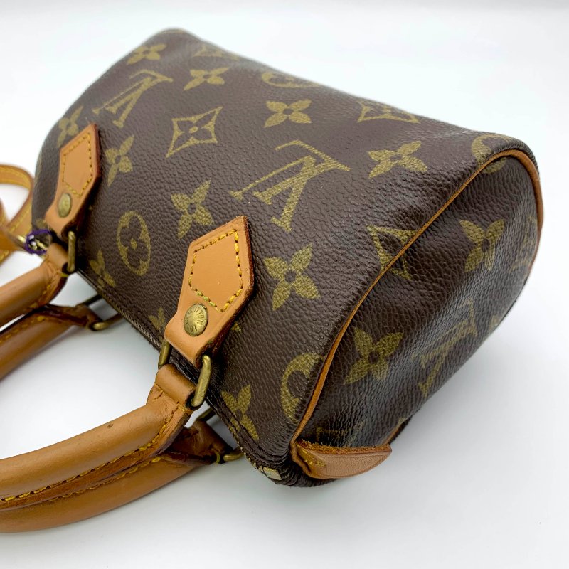 Louis Vuitton 經典老花 迷你speedy Nano，LV，路易威登，mini，二手真品，正品，現貨，免運-20
