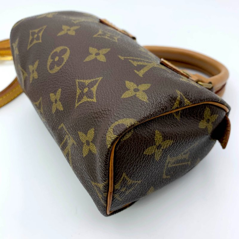 Louis Vuitton 經典老花 迷你speedy Nano，LV，路易威登，mini，二手真品，正品，現貨，免運-22