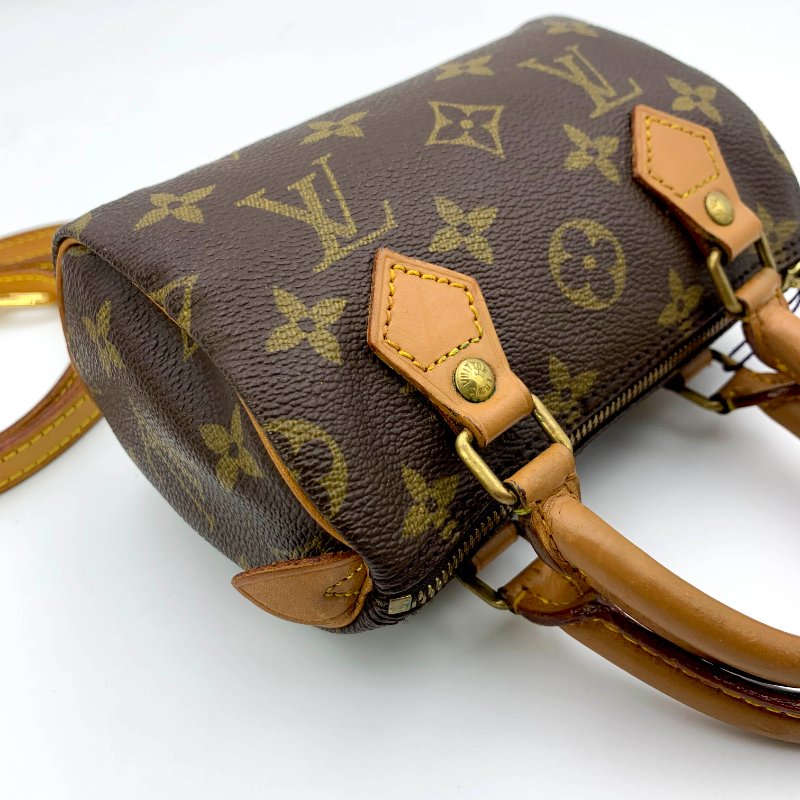 Louis Vuitton 經典老花 迷你speedy Nano，LV，路易威登，mini，二手真品，正品，現貨，免運-23