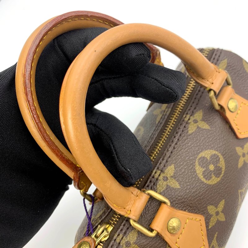 Louis Vuitton 經典老花 迷你speedy Nano，LV，路易威登，mini，二手真品，正品，現貨，免運-25