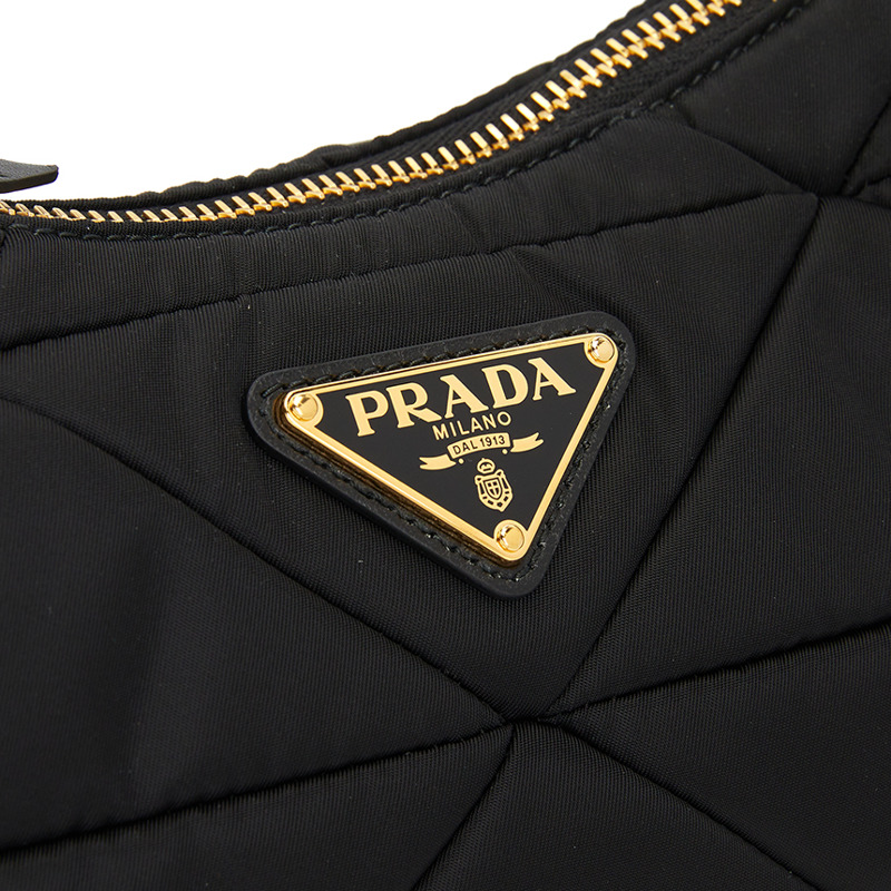 PRADA 大號尼龍加厚女士單肩包 1BC232 RDJN F0632 B9O-7