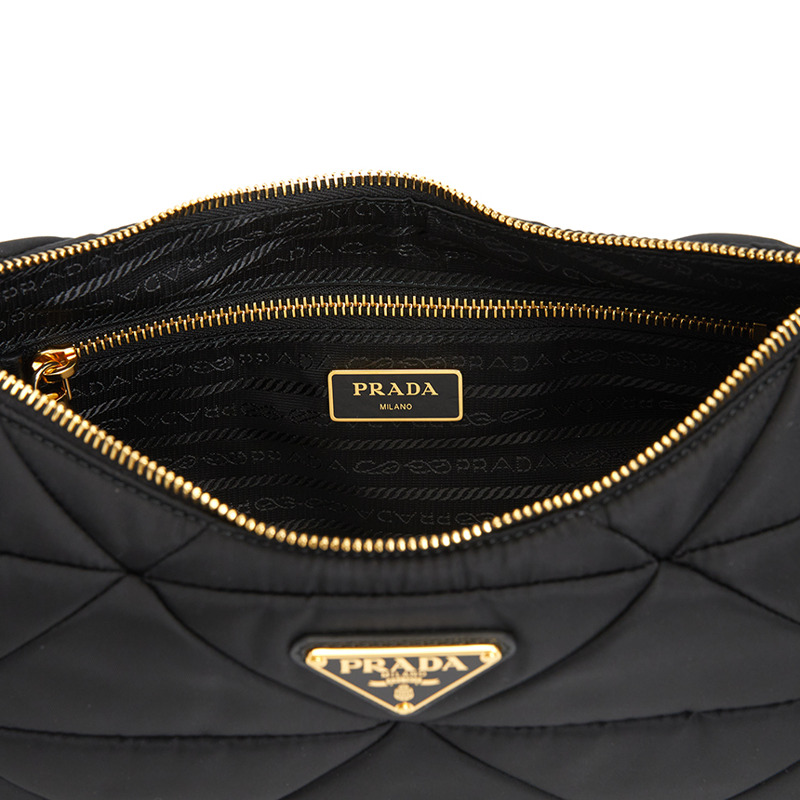 PRADA 大號尼龍加厚女士單肩包 1BC232 RDJN F0632 B9O-9