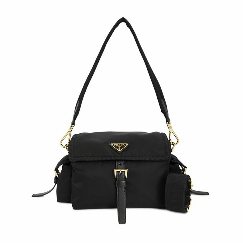 PRADA 探索中型尼龍女士單肩包 1BD394 RDLN F0002 NOO-0