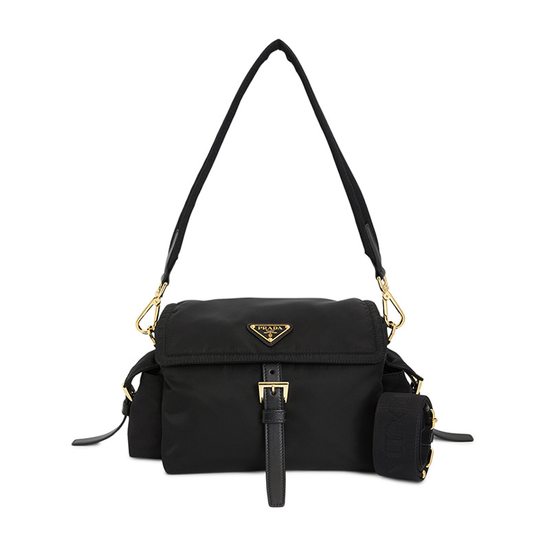 PRADA 探索中型尼龍女士單肩包 1BD394 RDLN F0002 NOO-1