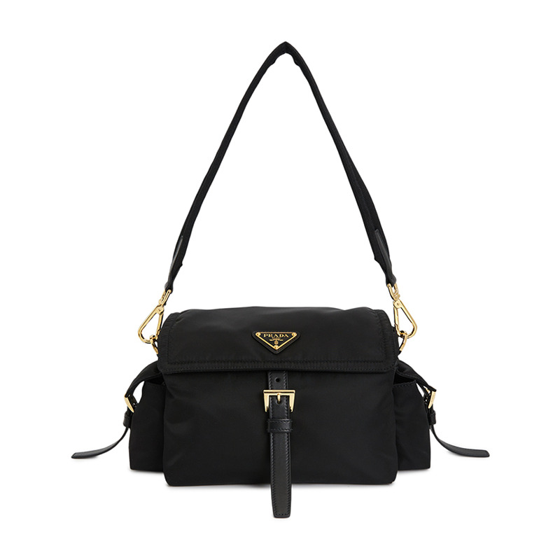 PRADA 探索中型尼龍女士單肩包 1BD394 RDLN F0002 NOO-2
