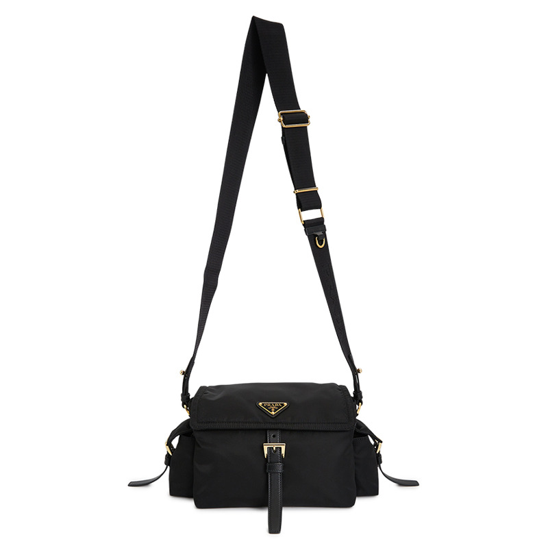 PRADA 探索中型尼龍女士單肩包 1BD394 RDLN F0002 NOO-7