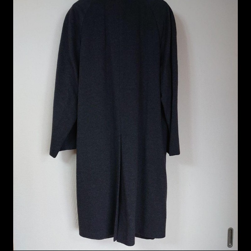 XL/近新極美/原價18萬/二手LANVIN /時尚男神長大衣/羊絨/深灰色-2