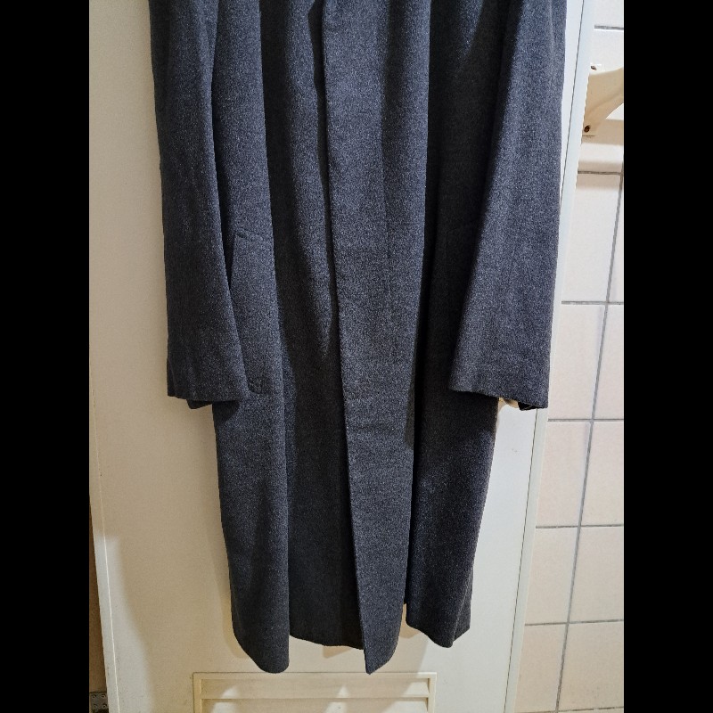 XL/近新極美/原價18萬/二手LANVIN /時尚男神長大衣/羊絨/深灰色-5