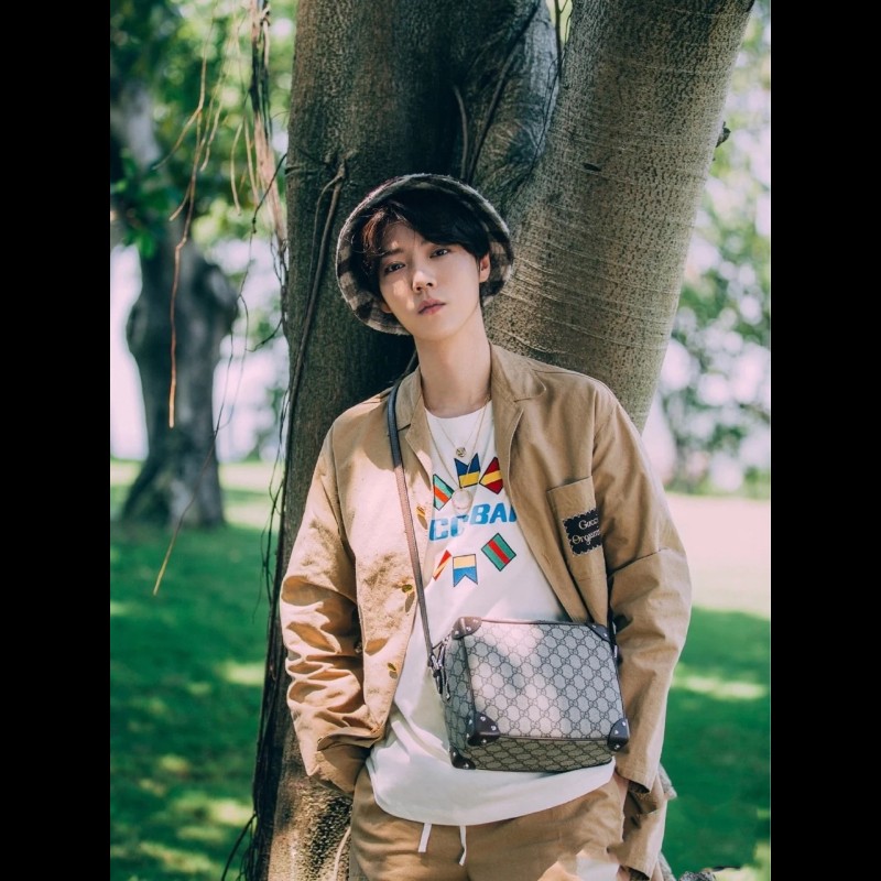 Gucci老花盒子包 斜背包肩背包-6