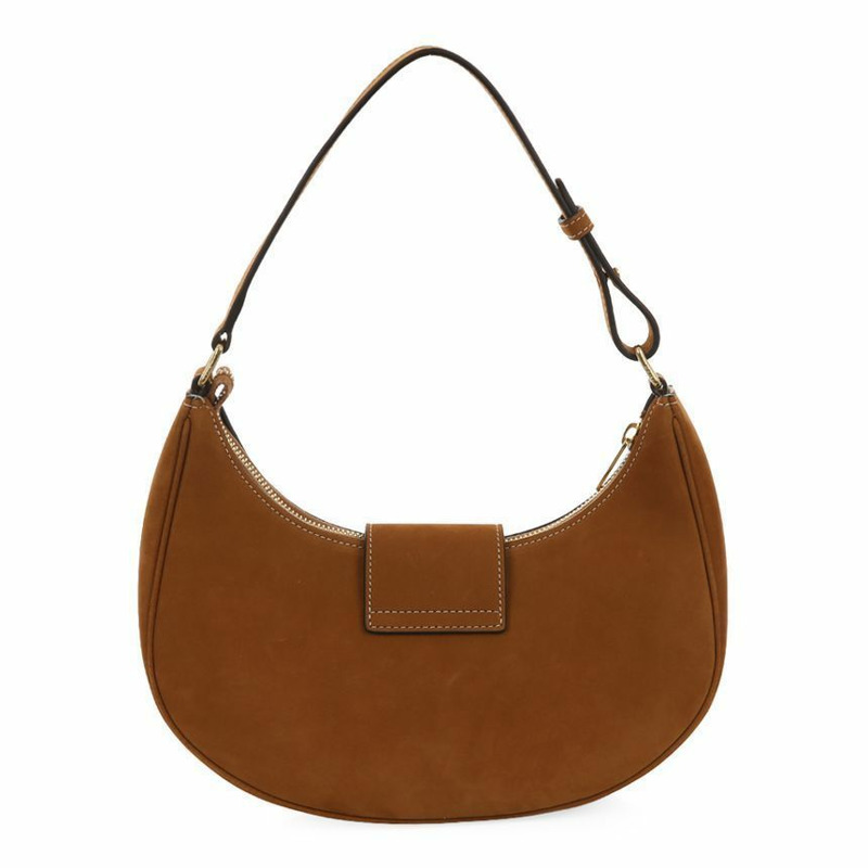 CELINE Triomphe Aba 麂皮單肩包 25FW 114493GRM 02CM-3