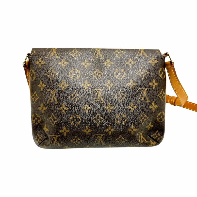 路易威登 Musette Tango 短版肩背包，Monogram 帆布材質，M51257，棕色-1