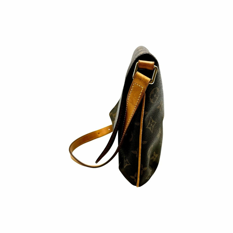 路易威登 Musette Tango 短版肩背包，Monogram 帆布材質，M51257，棕色-2