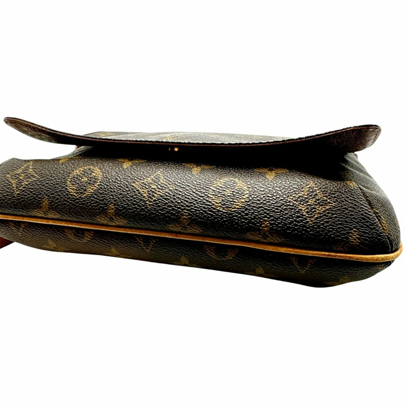 路易威登 Musette Tango 短版肩背包，Monogram 帆布材質，M51257，棕色-5