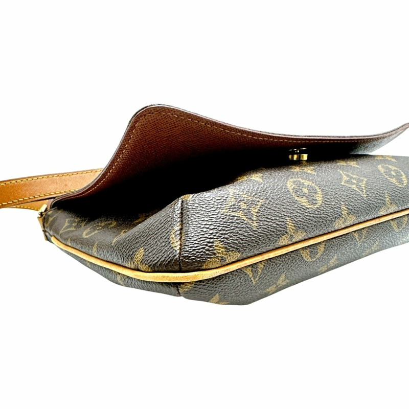 路易威登 Musette Tango 短版肩背包，Monogram 帆布材質，M51257，棕色-6