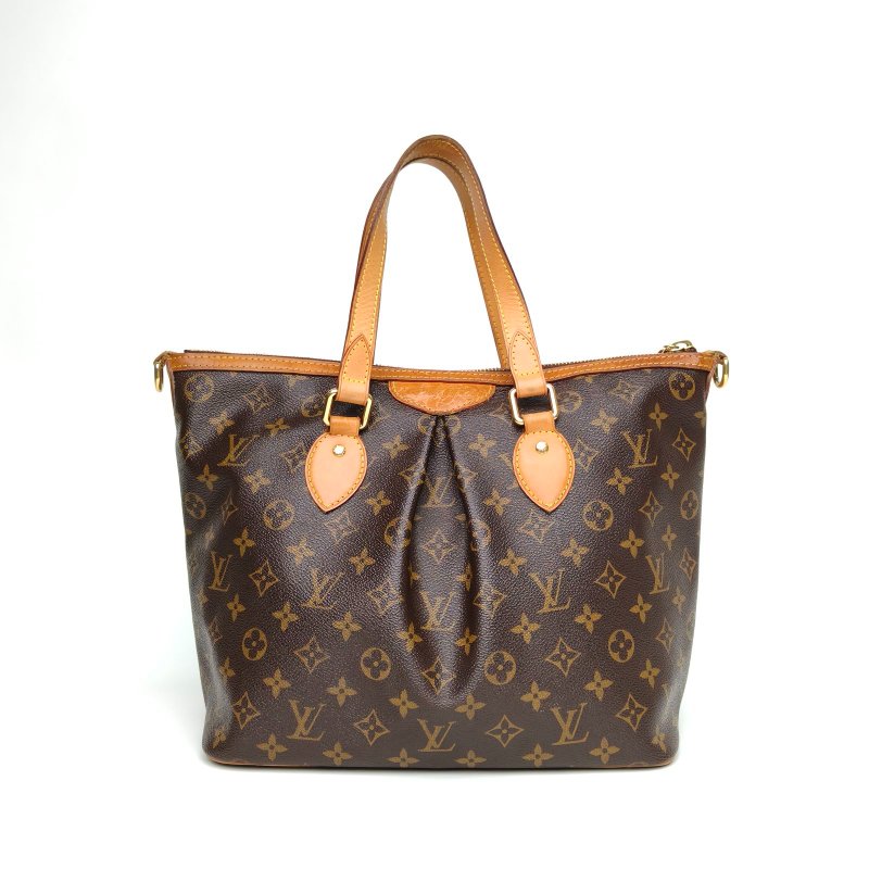 LOUIS VUITTON Palermo帕拉蒙小號29老花PVC2013肩背包-2