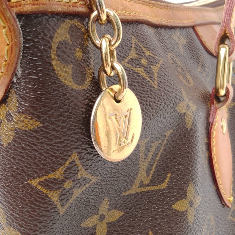 LOUIS VUITTON Palermo帕拉蒙小號29老花PVC2013肩背包-4