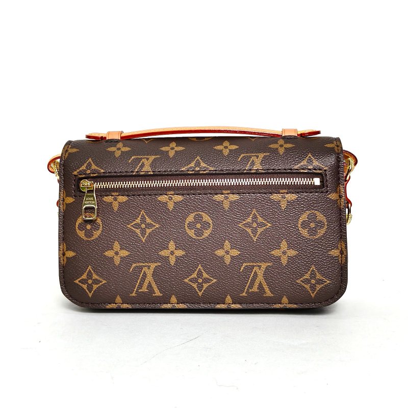 LOUIS VUITTON MetisPochetteEastWest橫版郵差包老花PVC金扣晶片肩背包-2