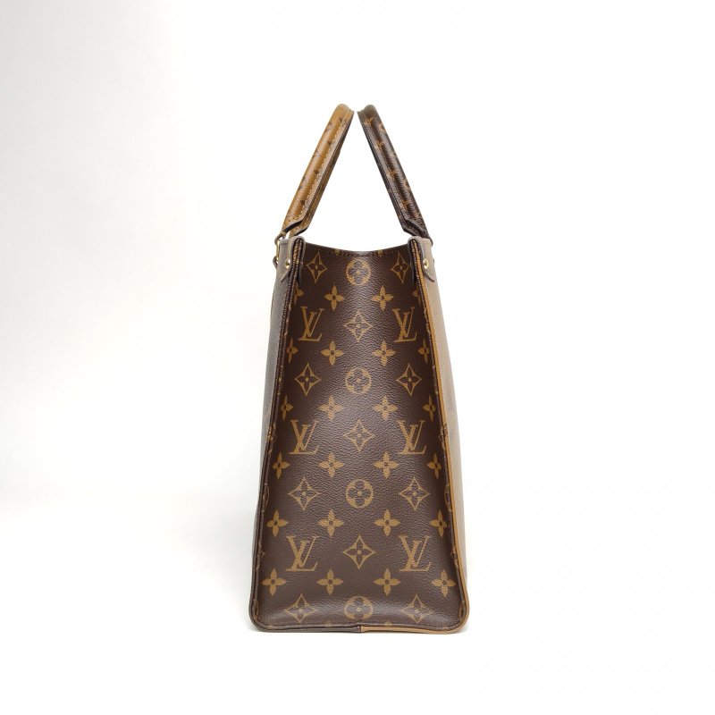 LOUIS VUITTON Onthego中號35老花PVC2020肩背包-1