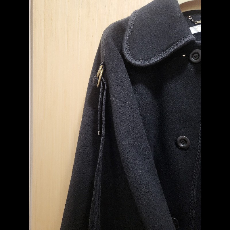 chloe'黑包 36號斗逢式外套-3