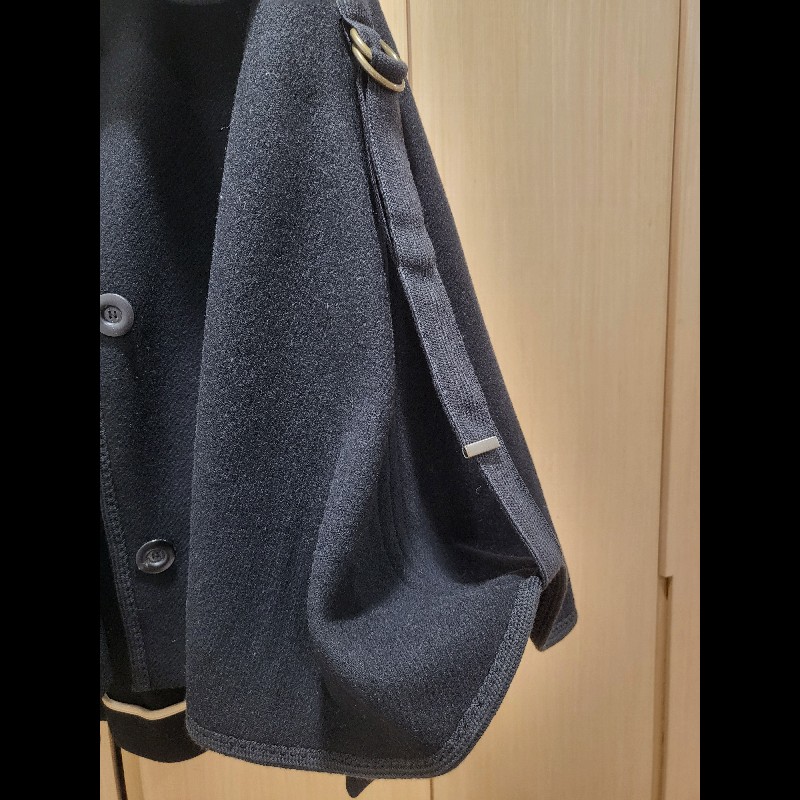 chloe'黑包 36號斗逢式外套-6