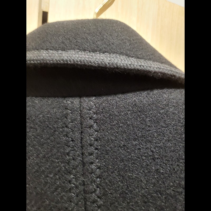 chloe'黑包 36號斗逢式外套-11