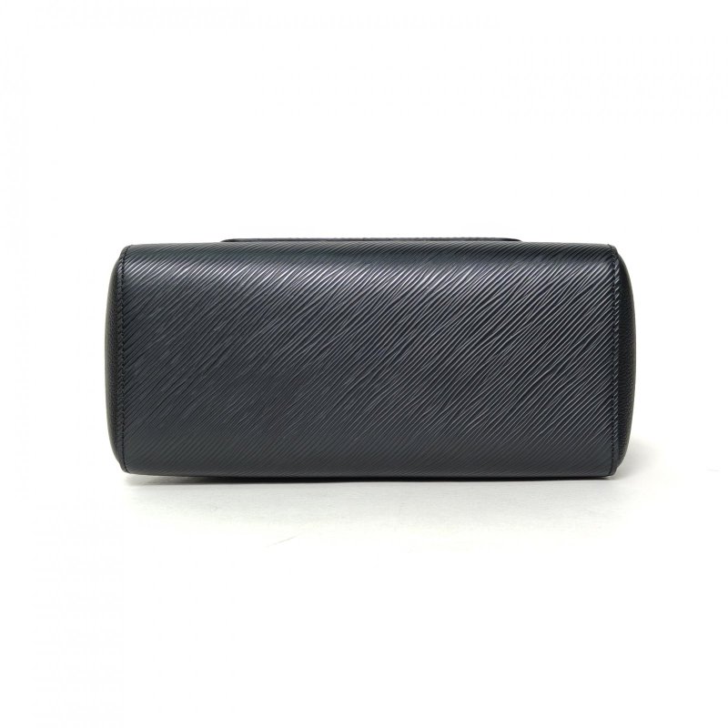 LOUIS VUITTON MarelleTote二合一托特BB25黑色EPI水波紋牛皮銀扣晶片肩背包-4