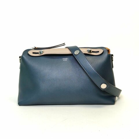 FENDI BYTHEWAY中號拼色牛皮肩背包