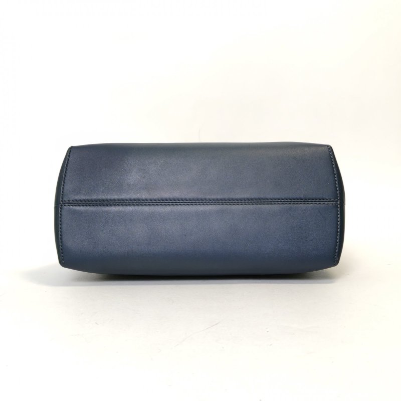 FENDI BYTHEWAY中號拼色牛皮肩背包-4