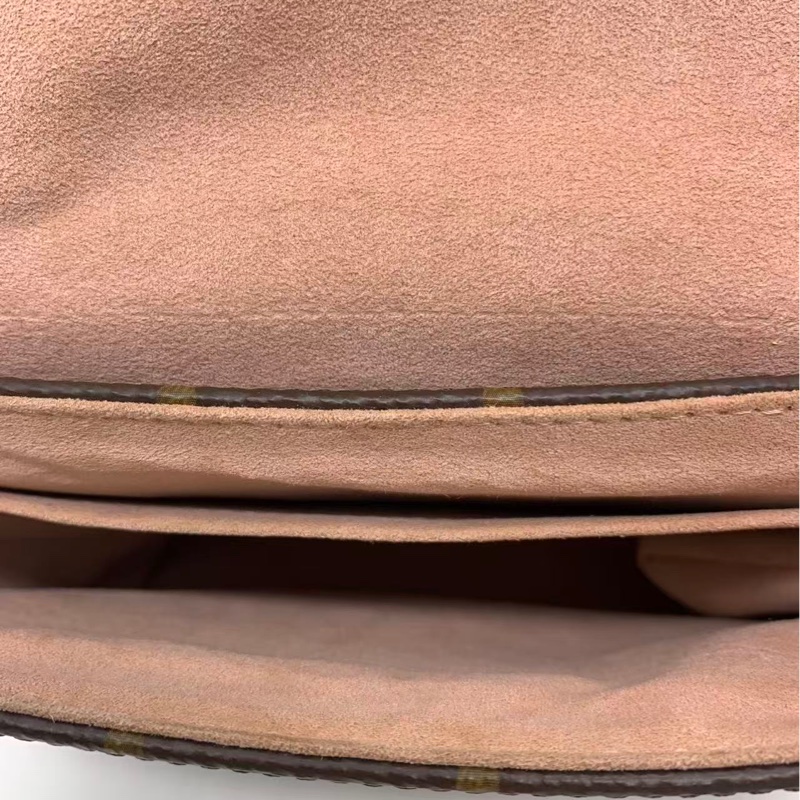 二手路易威登 Lv Locky BB粉色鎖頭包-3