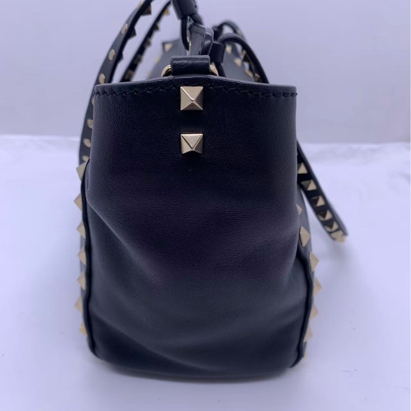二手Valentino 華倫天奴 Rockstud  鉚釘購物袋，配件肩帶-3