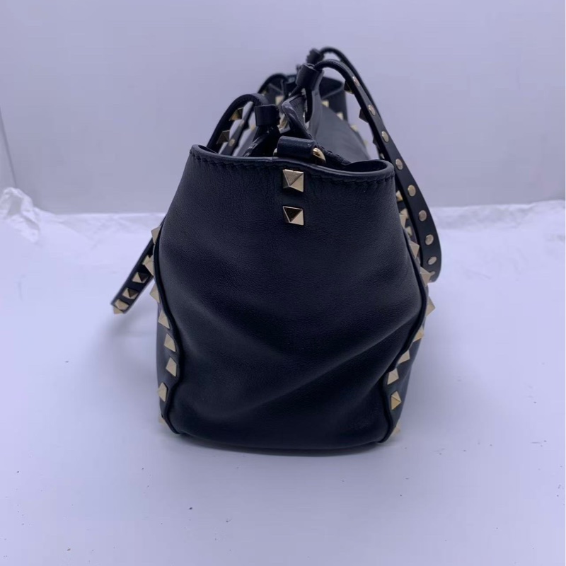 二手Valentino 華倫天奴 Rockstud  鉚釘購物袋，配件肩帶-4
