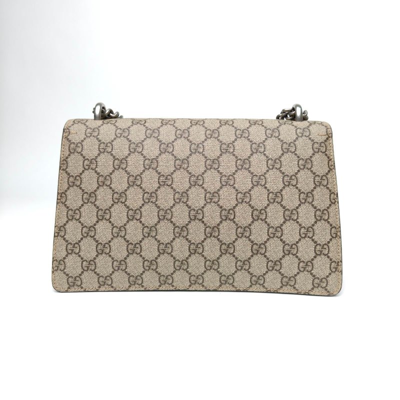 GUCCI Dionysus酒神中號28紅色PVC銀扣肩背包-2