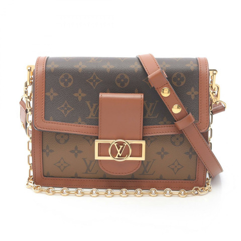 路易威登 Dauphine MM 肩背包 M45958 Monogram Reverse 二手女款 LV