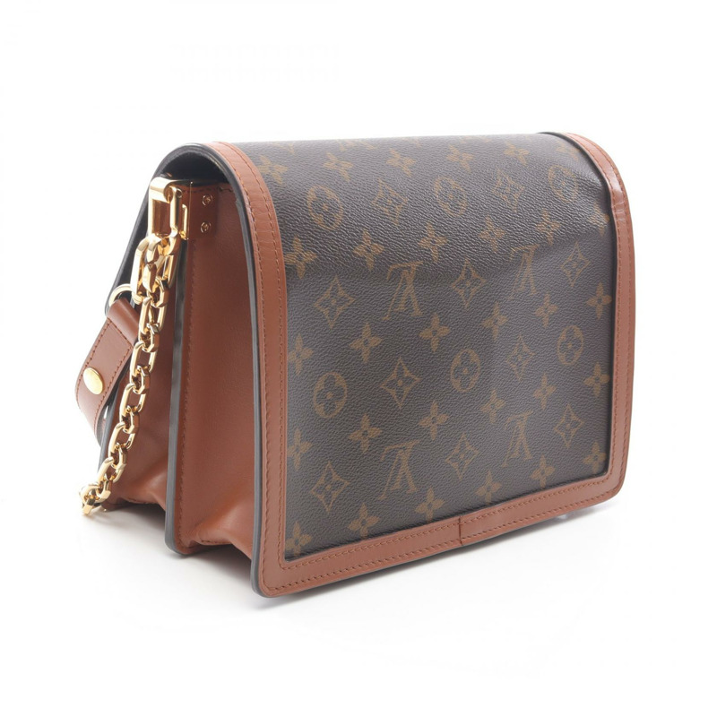 路易威登 Dauphine MM 肩背包 M45958 Monogram Reverse 二手女款 LV-1