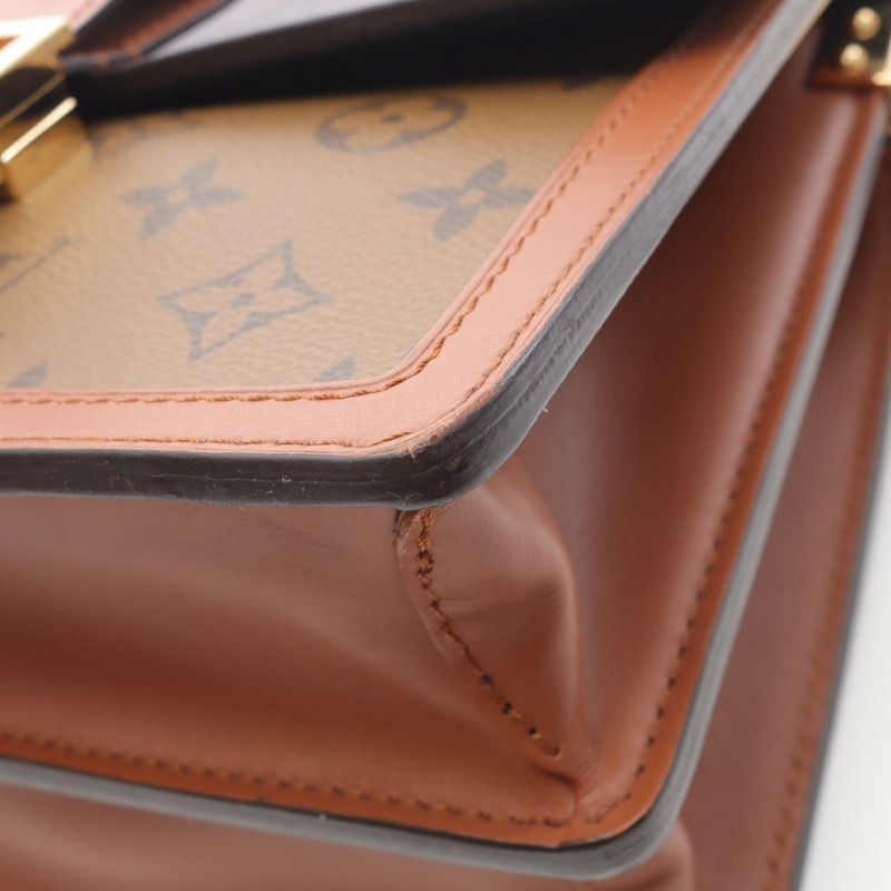 路易威登 Dauphine MM 肩背包 M45958 Monogram Reverse 二手女款 LV-7