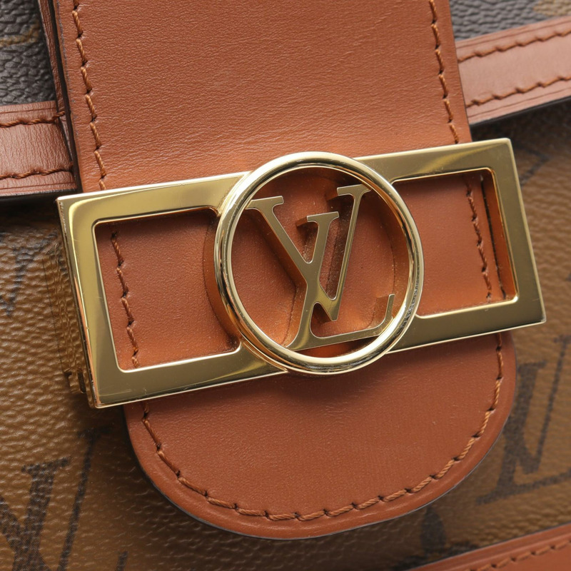 路易威登 Dauphine MM 肩背包 M45958 Monogram Reverse 二手女款 LV-9